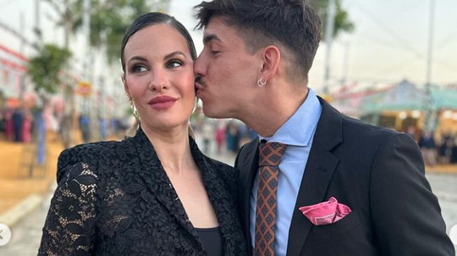 Jessica Bueno y Luitingo disfrutan de su primera Feria de Sevilla juntos, concierto sorpresa incluido