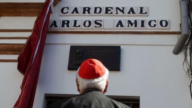 El cardenal Carlos Amigo