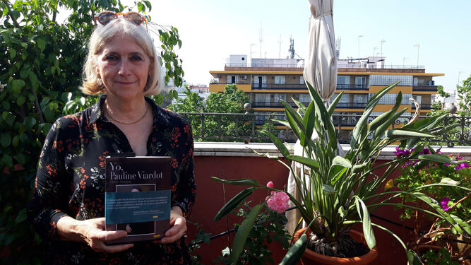 Carmen Rodríguez, autora de la novela ‘Yo, Pauline Viardot’, que presenta en el Ateneo de Sevilla.