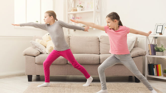 Educación Física en el salón de casa: ejercicios para niños ...