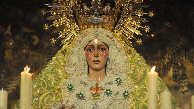 La Virgen de la Esperanza.